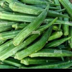 Fresh Indian Green Okra